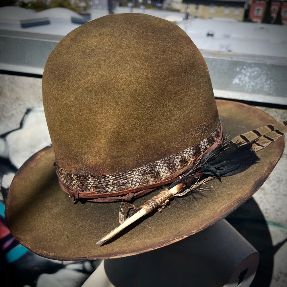 CROSSROADS Custom Unisex Open Crown Hat size 7 1/2